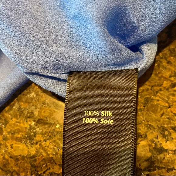 Elizabeth and James Seymour Racerback silk top M - Picture 5 of 5